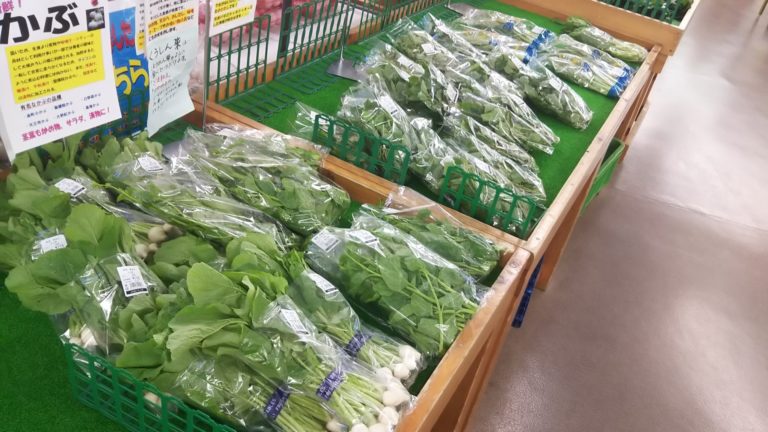 掘り出し物が魅力！地場産野菜・名産品を狙おう